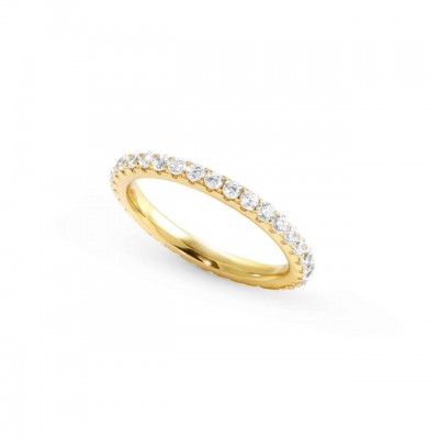 Lovelight Gold Plated CZ Ring